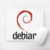 Tapis De Souris Linux Debian Mousepad (Avec souris)