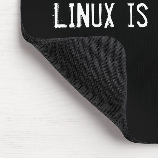 Tapis De Souris LINUX est la réponse (Coin)