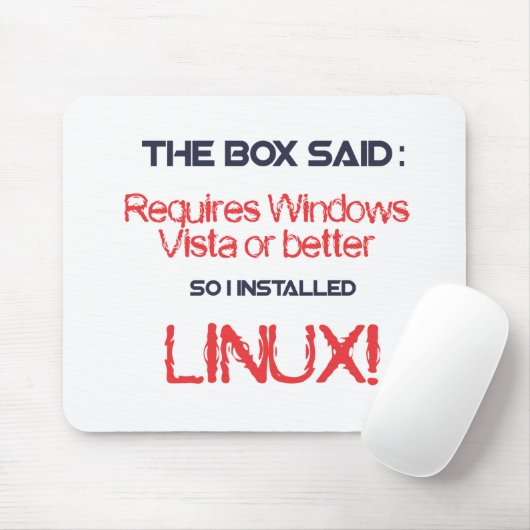 Tapis De Souris Linux est meilleur (Avec souris)