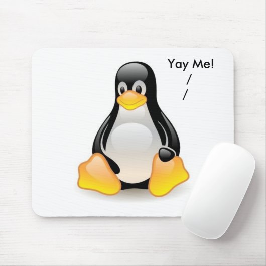 Tapis De Souris Linux-pingouin-Tux (Avec souris)