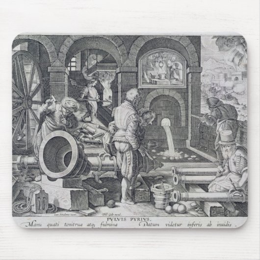 Tapis De Souris L'invention de la poudre (Devant)