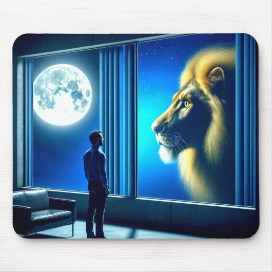 Tapis De Souris Lion (Devant)