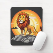 Tapis De Souris Lion (Avec souris)