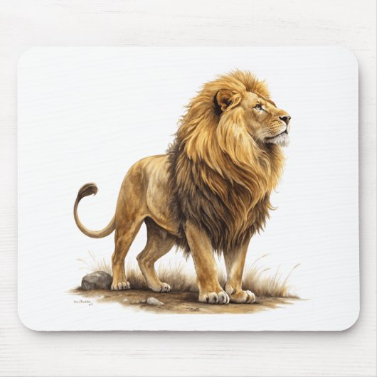 Tapis De Souris Lion (Devant)
