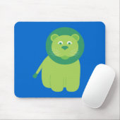 Tapis De Souris Lion adorable (Avec souris)