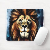 Tapis De Souris Lion d'Afrique sauvage d'Artsy (Avec souris)