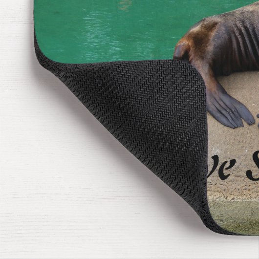 Tapis De Souris Lion de mer Mousepad (Coin)