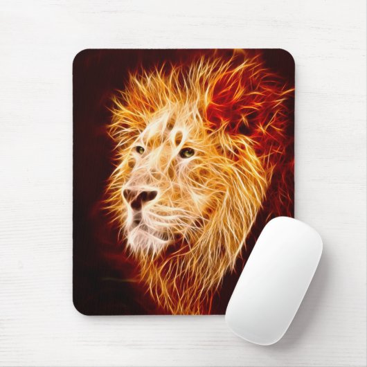 Tapis De Souris Lion élémentaire (Avec souris)