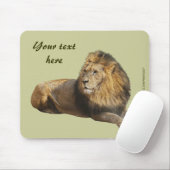Tapis de souris Lion mâle (Avec souris)