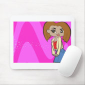 Tapis De Souris Lion Mousepad (Avec souris)