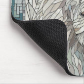 Tapis De Souris Lion Portrait Mosaic Art (Coin)