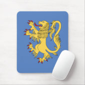 Tapis De Souris Lion Rampant (Avec souris)