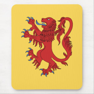 Tapis De Souris Lion Rampant Gules