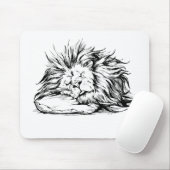 Tapis De Souris Lion-sommeil (Avec souris)