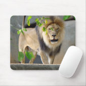 Tapis De Souris Lion Wildlife Mousepad (Avec souris)