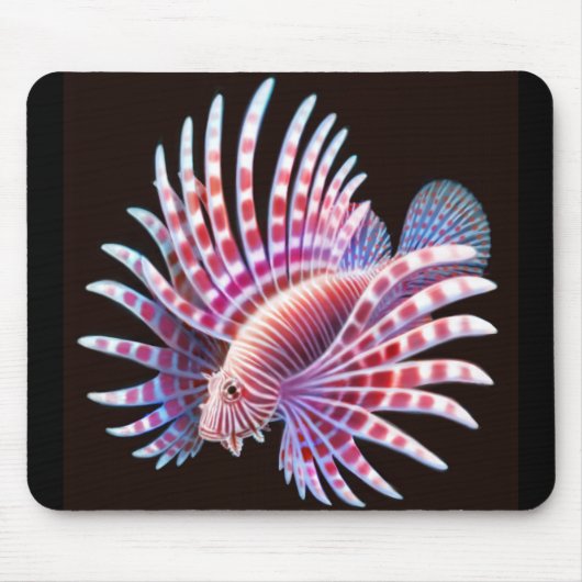 Tapis De Souris Lionfish Pacifique Mousepad (Devant)