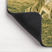 Tapis De Souris Lionne Chasseuse (Coin)