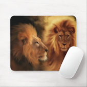 Tapis De Souris Lions (Avec souris)