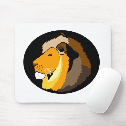 Tapis De Souris Lions cool cadeaux d'art et accessoires (Avec souris)
