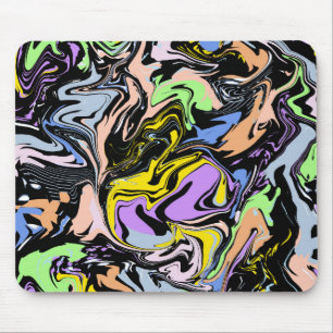 Tapis De Souris Liquify Abstraction