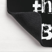 Tapis De Souris Lire la Bible Noir et Blanc (Coin)