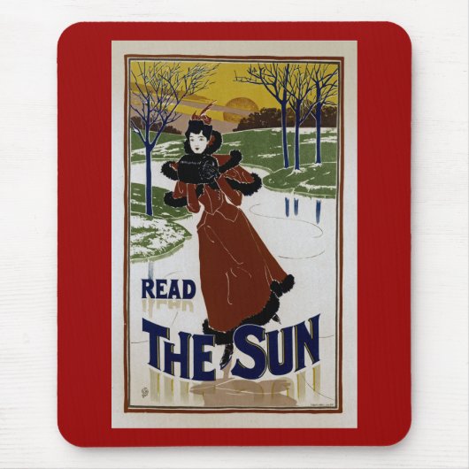 Tapis De Souris Lire Le Soleil (Devant)
