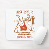 Tapis De Souris LIRE le ver de bibliothèque mousepad (Avec souris)