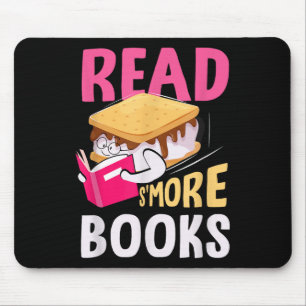 Tapis De Souris Lire plus de livres Camping Bibliophile Bibliothéc
