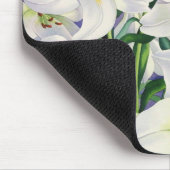Tapis De Souris Lis blancs 2008 (Coin)