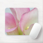 Tapis De Souris Lis calla roses (Avec souris)