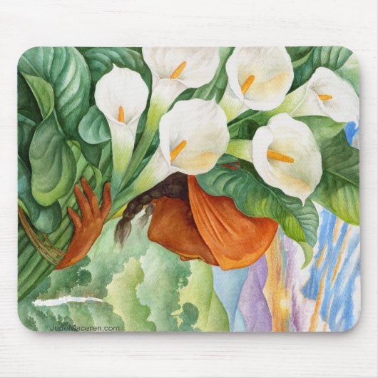 TAPIS DE SOURIS LIS DE TRANSPORT MOUSEPAD DE CALA (Devant)