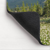 Tapis De Souris Lis des avalanches et Mont Rainier (Coin)