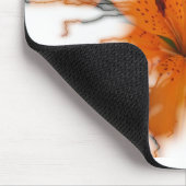 Tapis De Souris Lis orange Mousepad (Coin)