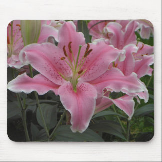 Tapis De Souris Lis rose Mousepad