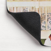 Tapis De Souris Lisbeth avec une tulipe jaune (Coin)