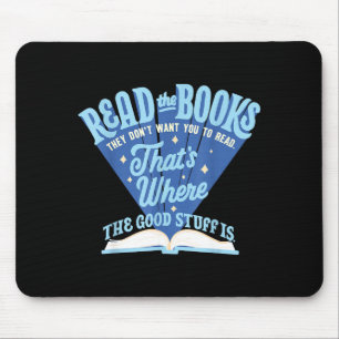 Tapis De Souris Lisez Le Livre Qu'ils Ne Veulent Pas Que Vous Lisi