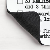 Tapis De Souris Liste de remue-ménage fraîche et drôle Mousepad (Coin)