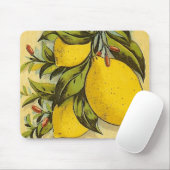 Tapis De Souris Listeux citrons (Avec souris)
