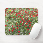 Tapis De Souris Lit de tulipes (Avec souris)