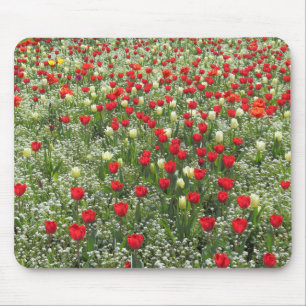 Tapis De Souris Lit de tulipes