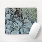 Tapis De Souris Lit d'huître de beauté de marée basse (Avec souris)
