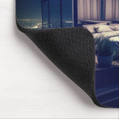 Tapis De Souris Lit Haut Effrayant (Coin)