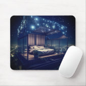 Tapis De Souris Lit Haut Effrayant (Avec souris)
