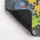 Tapis De Souris Little cute funny monsters (Coin)