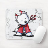 Tapis De Souris Little Devil Westie (Avec souris)