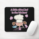 Tapis De Souris Little Miss Chef (Avec souris)