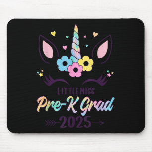 Tapis De Souris Little Miss Pre-k Grad 2025 Graduation préscolaire