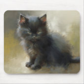 Tapis De Souris Little Shadow Black Kitten (Devant)