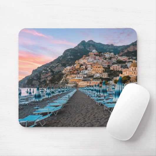 Tapis De Souris Littoral | Campanie, Italie (Avec souris)