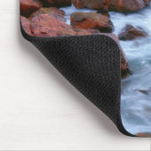 Tapis De Souris Littoral rocheux avec eau, Canada (Coin)